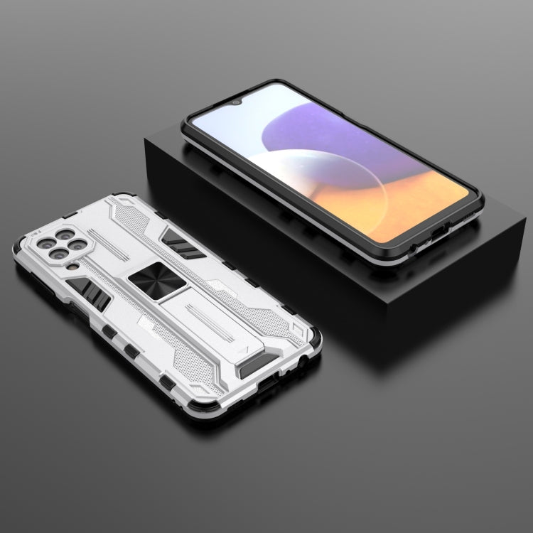 For Samsung Galaxy A22 4G Supersonic PC + TPU Shock-proof Protective Case with Holder