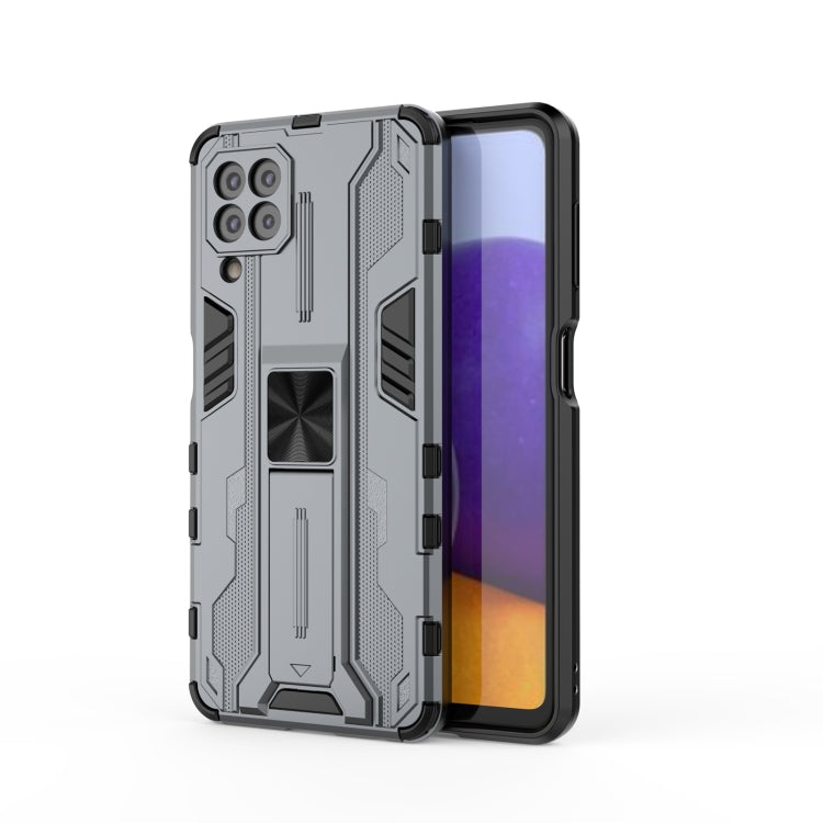 For Samsung Galaxy A22 4G Supersonic PC + TPU Shock-proof Protective Case with Holder