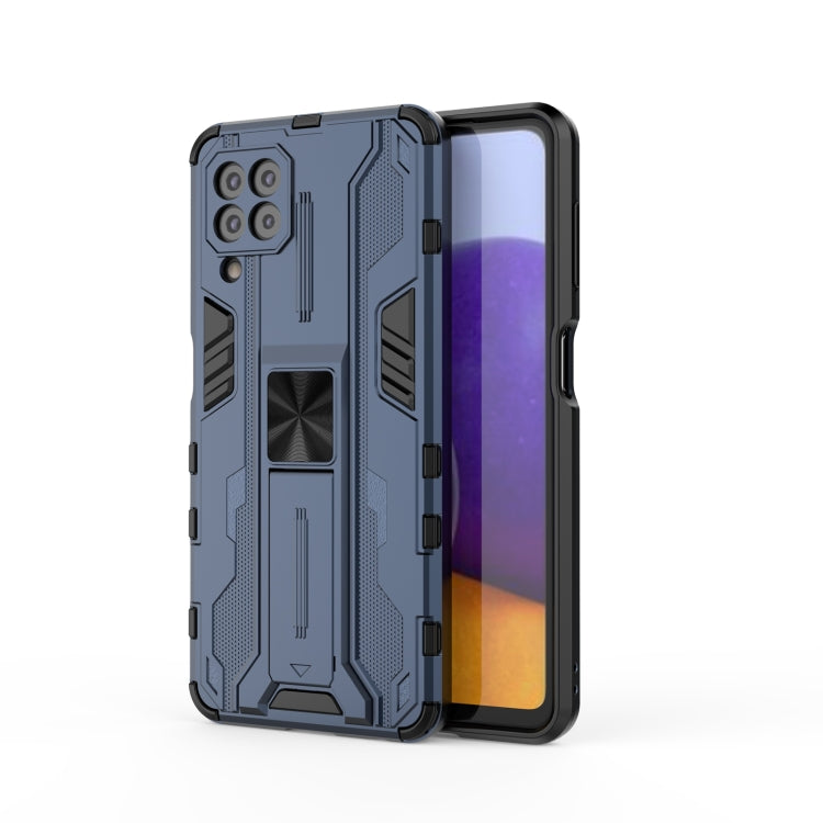 For Samsung Galaxy A22 4G Supersonic PC + TPU Shock-proof Protective Case with Holder