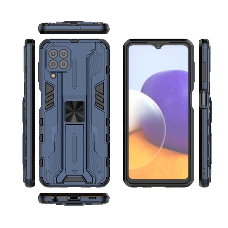For Samsung Galaxy A22 4G Supersonic PC + TPU Shock-proof Protective Case with Holder
