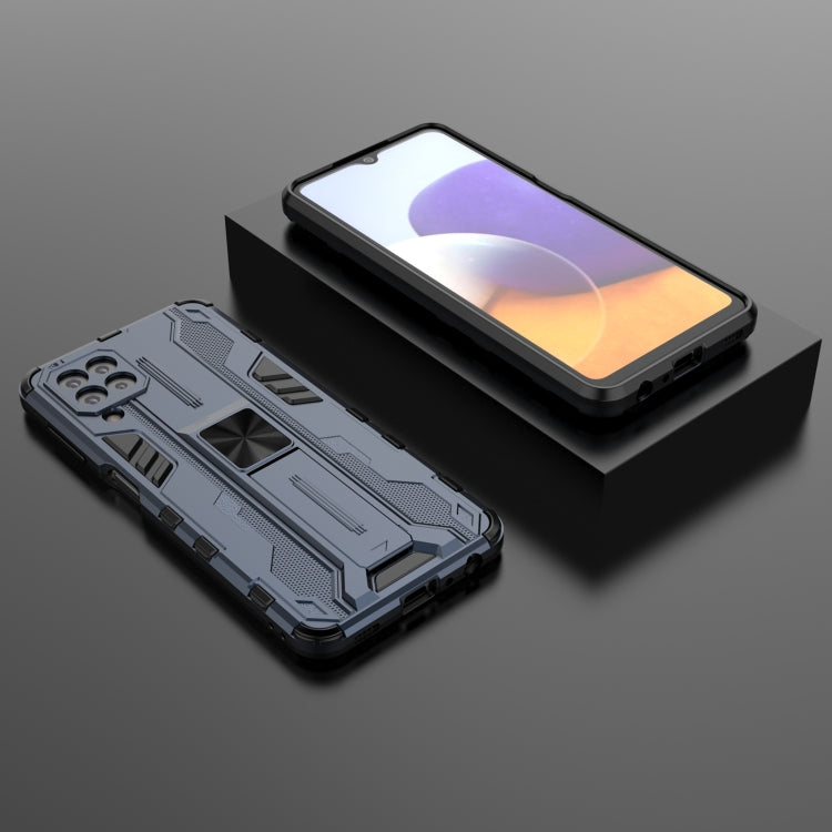 For Samsung Galaxy A22 4G Supersonic PC + TPU Shock-proof Protective Case with Holder