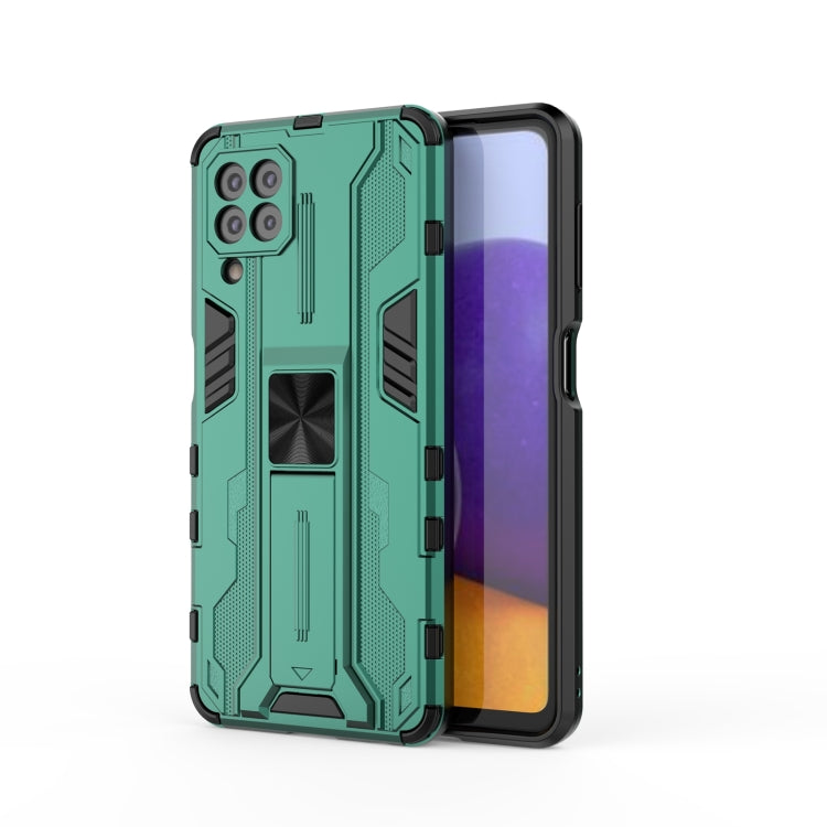 For Samsung Galaxy A22 4G Supersonic PC + TPU Shock-proof Protective Case with Holder