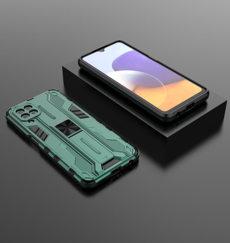 For Samsung Galaxy A22 4G Supersonic PC + TPU Shock-proof Protective Case with Holder