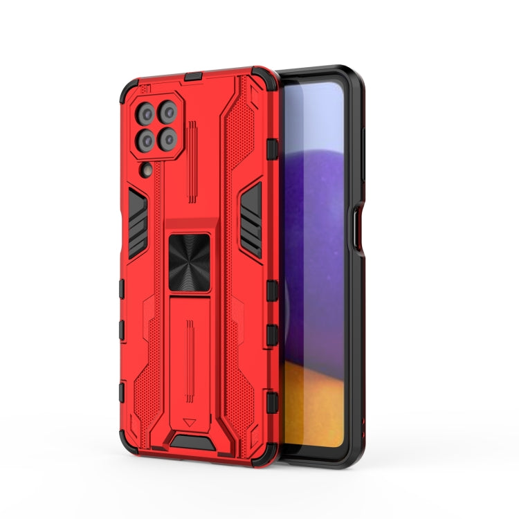For Samsung Galaxy A22 4G Supersonic PC + TPU Shock-proof Protective Case with Holder