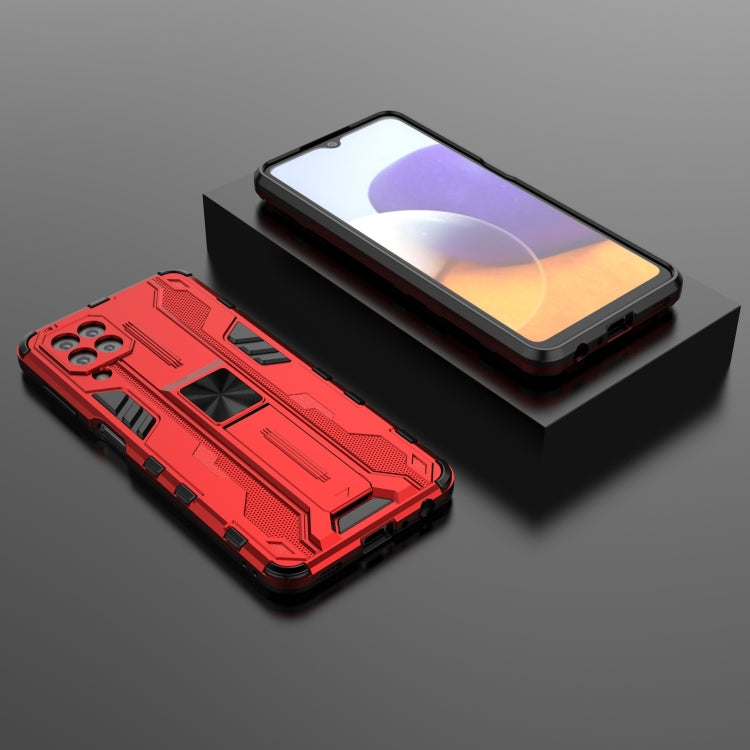 For Samsung Galaxy A22 4G Supersonic PC + TPU Shock-proof Protective Case with Holder