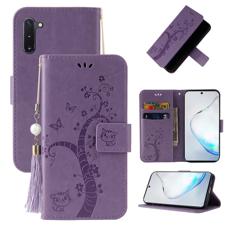 For OnePlus Nord Embossed Lucky Tree Horizontal Flip Leather Case with Holder & Card Slot & Wallet & Lanyard