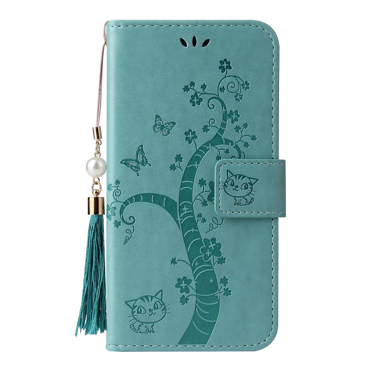 For OnePlus Nord Embossed Lucky Tree Horizontal Flip Leather Case with Holder & Card Slot & Wallet & Lanyard