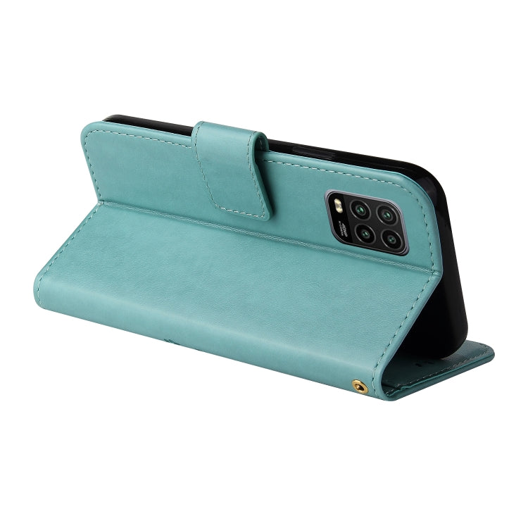 For Xiaomi Mi 10 Lite Embossed Lucky Tree Horizontal Flip Leather Case with Holder & Card Slot & Wallet & Lanyard