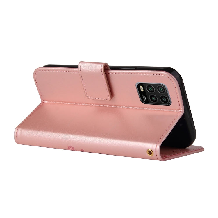 For Xiaomi Mi 10 Lite Embossed Lucky Tree Horizontal Flip Leather Case with Holder & Card Slot & Wallet & Lanyard