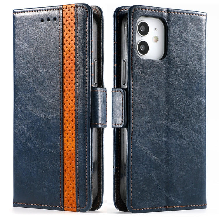 For iPhone 11 Pro CaseNeo Business Splicing Dual Magnetic Buckle Horizontal Flip PU Leather Case with Holder & Card Slots & Wallet