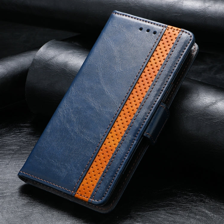 For iPhone 11 Pro CaseNeo Business Splicing Dual Magnetic Buckle Horizontal Flip PU Leather Case with Holder & Card Slots & Wallet
