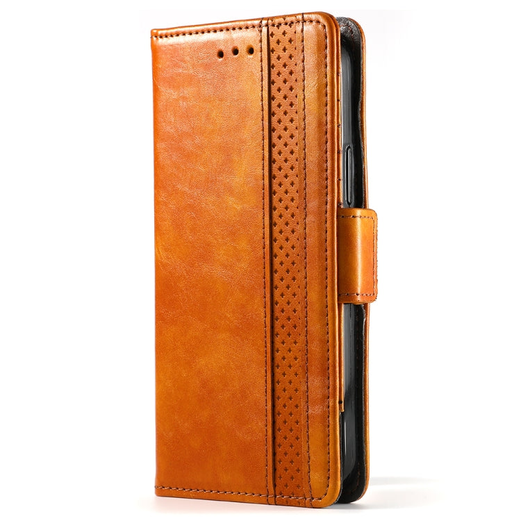 For iPhone 11 Pro Max CaseNeo Business Splicing Dual Magnetic Buckle Horizontal Flip PU Leather Case with Holder & Card Slots & Wallet
