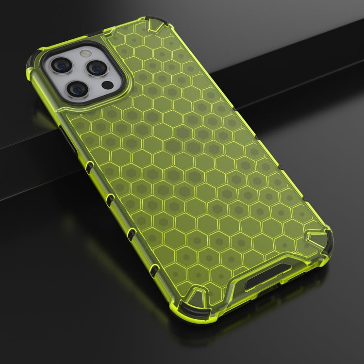 For iPhone 13 Shockproof Honeycomb PC + TPU Protective Case