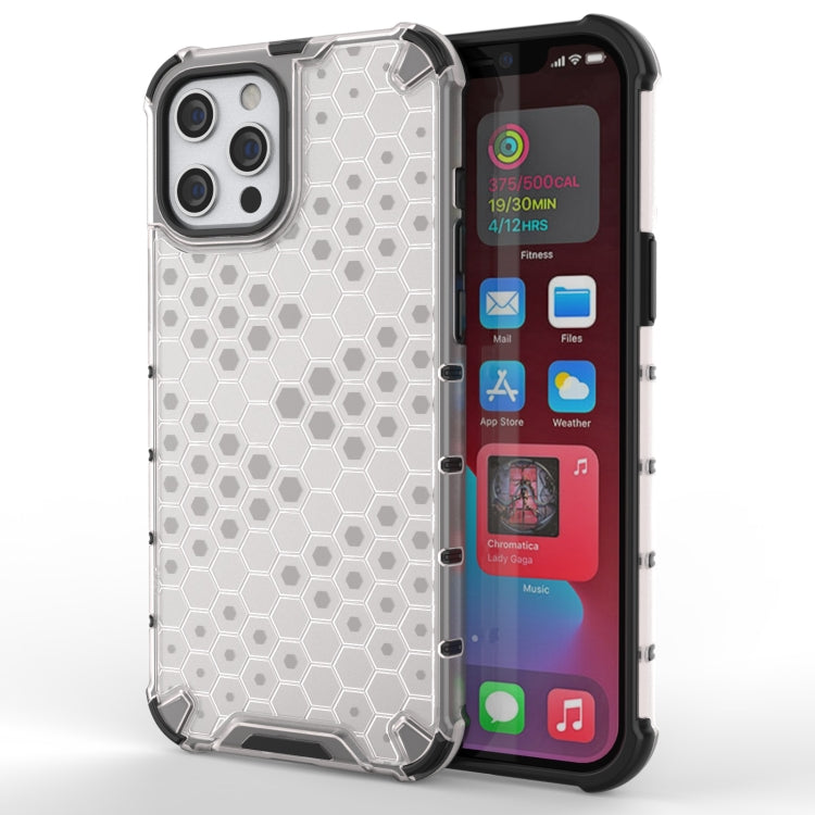 For iPhone 13 Shockproof Honeycomb PC + TPU Protective Case