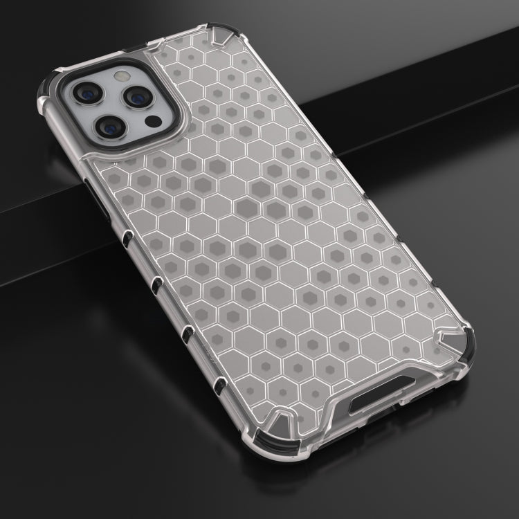For iPhone 13 Shockproof Honeycomb PC + TPU Protective Case