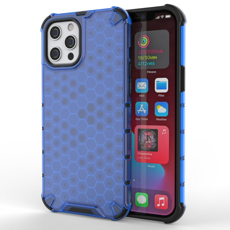 For iPhone 13 Pro Shockproof Honeycomb PC + TPU Protective Case