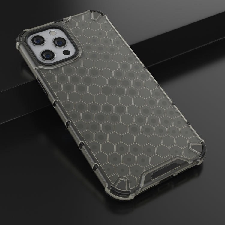 For iPhone 13 Pro Shockproof Honeycomb PC + TPU Protective Case