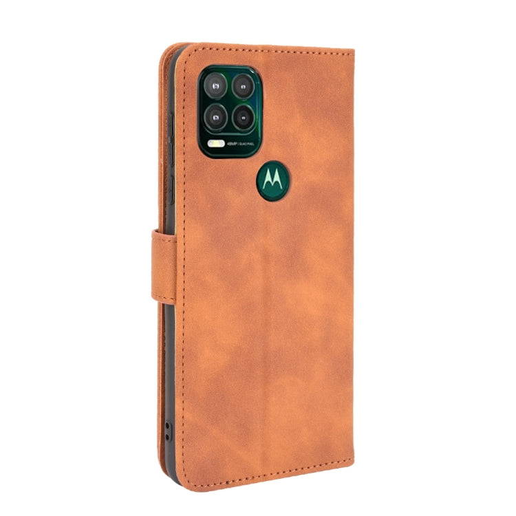 For Motorola Moto G Stylus 5G Solid Color Skin Feel Magnetic Buckle Horizontal Flip Calf Texture PU Leather Case with Holder & Card Slots & Wallet