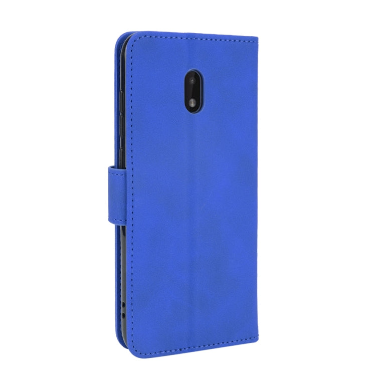 For Nokia C1 Plus Solid Color Skin Feel Magnetic Buckle Horizontal Flip Calf Texture PU Leather Case with Holder & Card Slots & Wallet