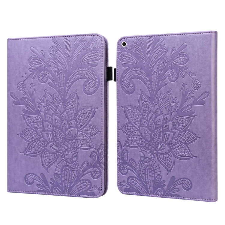 Lace Flower Embossing Pattern Horizontal Flip Leather Case with Holder & Card Slots & Wallet & Photo Frame & Sleep / Wake-up Function For iPad 9.7 2018 / 9.7  2017 / Air 2 / Air