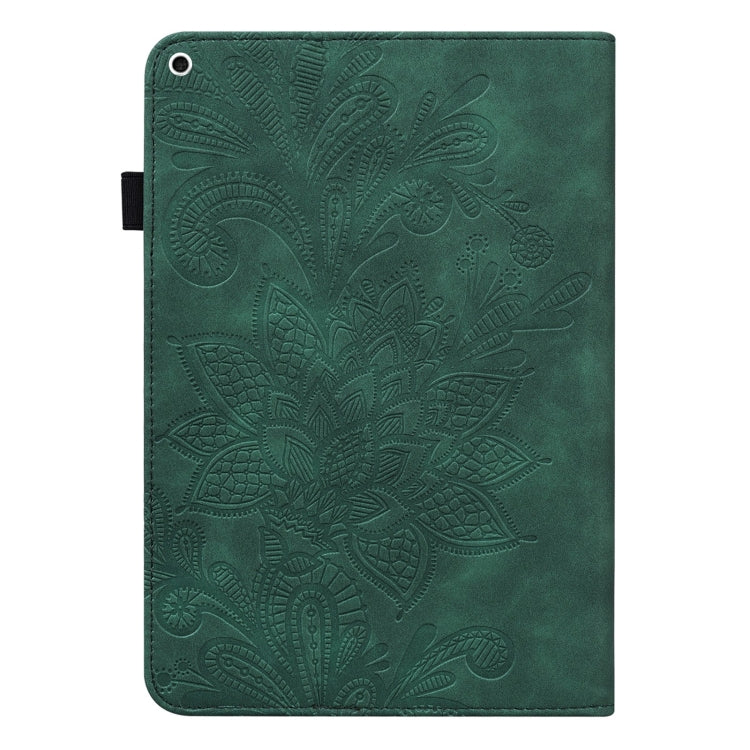 Lace Flower Embossing Pattern Horizontal Flip Leather Case with Holder & Card Slots & Wallet & Photo Frame & Sleep / Wake-up Function For iPad 9.7 2018 / 9.7  2017 / Air 2 / Air