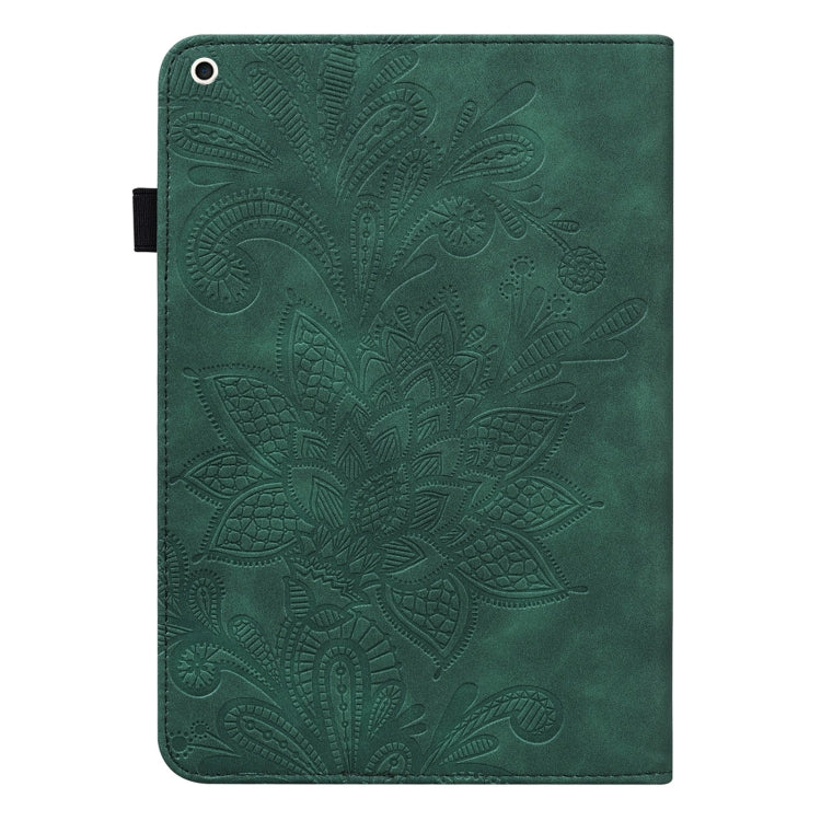 Lace Flower Embossing Pattern Horizontal Flip Leather Case with Holder & Card Slots & Wallet & Photo Frame & Sleep / Wake-up Function For iPad Pro 10.5 2017 / 10.2 2019