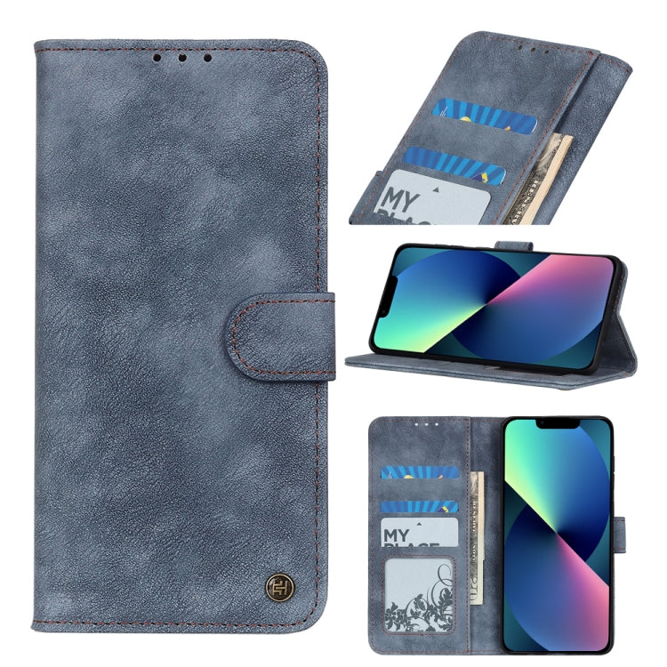 For iPhone 13 mini Antelope Texture Magnetic Buckle Horizontal Flip PU Leather Case with Card Slots & Wallet & Holder