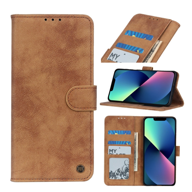 For iPhone 13 mini Antelope Texture Magnetic Buckle Horizontal Flip PU Leather Case with Card Slots & Wallet & Holder