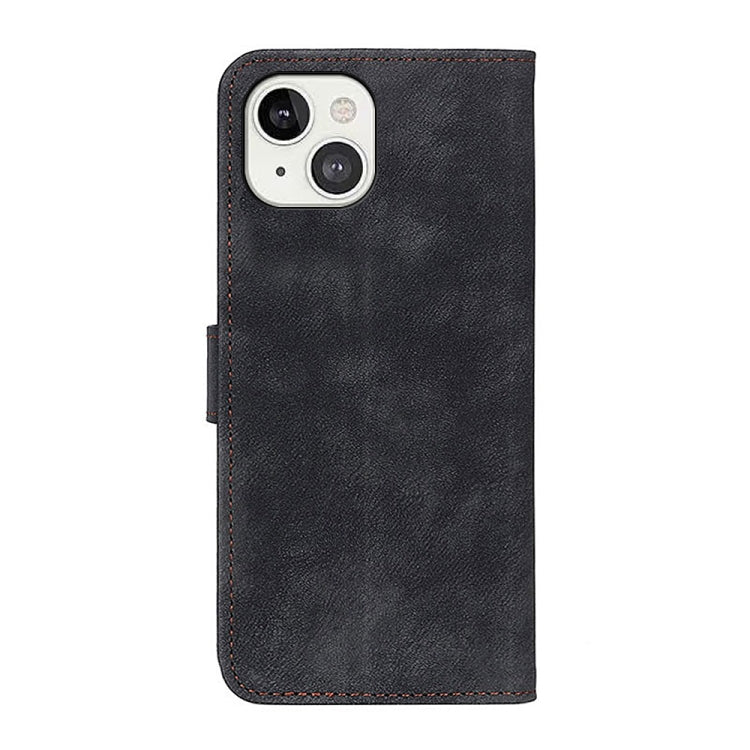 For iPhone 13 Antelope Texture Magnetic Buckle Horizontal Flip PU Leather Case with Card Slots & Wallet & Holder
