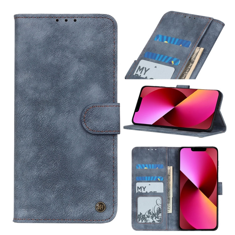 For iPhone 13 Antelope Texture Magnetic Buckle Horizontal Flip PU Leather Case with Card Slots & Wallet & Holder