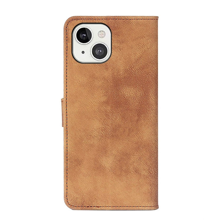 For iPhone 13 Antelope Texture Magnetic Buckle Horizontal Flip PU Leather Case with Card Slots & Wallet & Holder