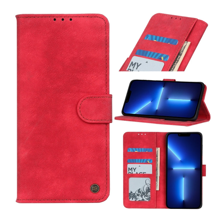 For iPhone 13 Pro Antelope Texture Magnetic Buckle Horizontal Flip PU Leather Case with Card Slots & Wallet & Holder