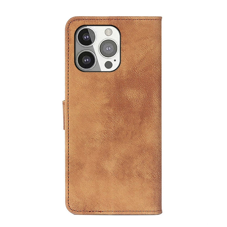 For iPhone 13 Pro Antelope Texture Magnetic Buckle Horizontal Flip PU Leather Case with Card Slots & Wallet & Holder