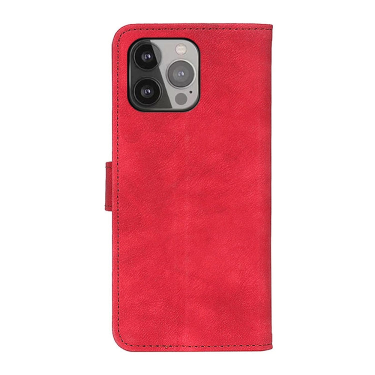 For iPhone 13 Pro Max Antelope Texture Magnetic Buckle Horizontal Flip PU Leather Case with Card Slots & Wallet & Holder