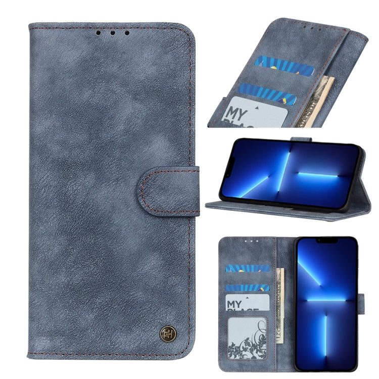 For iPhone 13 Pro Max Antelope Texture Magnetic Buckle Horizontal Flip PU Leather Case with Card Slots & Wallet & Holder