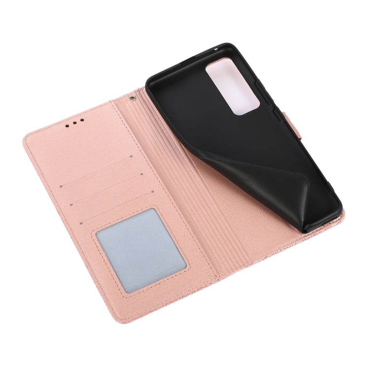For Huawei nova 7 Pro 5G Skin Feel Embossed Sunflower Horizontal Flip Leather Case with Holder & Card Slots & Wallet & Lanyard