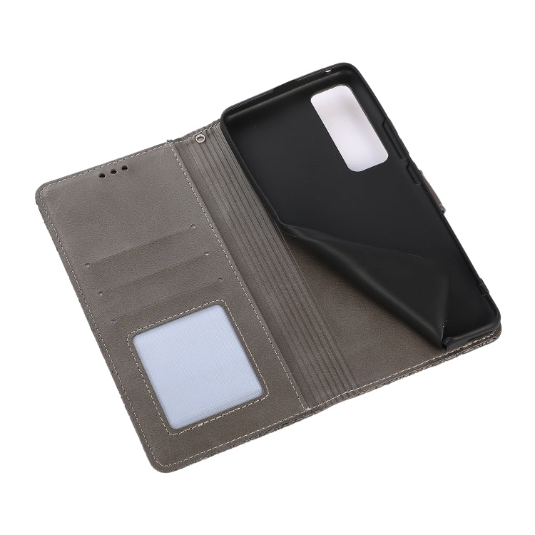 For Huawei nova 7 Pro 5G Skin Feel Embossed Sunflower Horizontal Flip Leather Case with Holder & Card Slots & Wallet & Lanyard