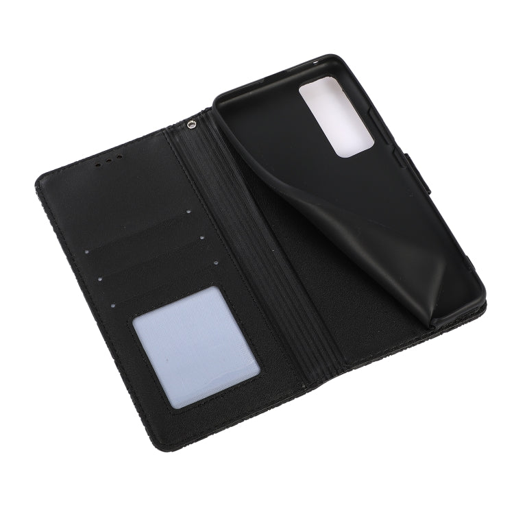 For Huawei nova 7 Pro 5G Skin Feel Embossed Sunflower Horizontal Flip Leather Case with Holder & Card Slots & Wallet & Lanyard