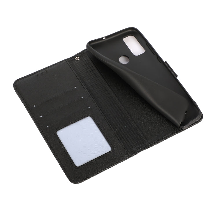 For Huawei P smart 2020 Skin Feel Embossed Sunflower Horizontal Flip Leather Case with Holder & Card Slots & Wallet & Lanyard