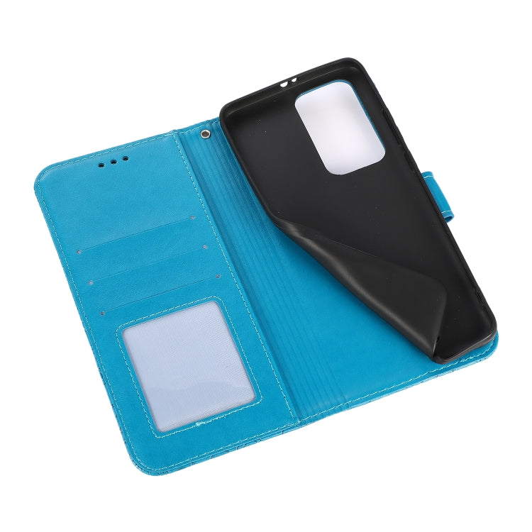 For Huawei P40 Pro Skin Feel Embossed Sunflower Horizontal Flip Leather Case with Holder & Card Slots & Wallet & Lanyard