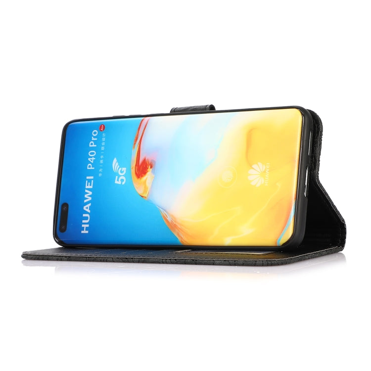 For Huawei P40 Pro Skin Feel Embossed Sunflower Horizontal Flip Leather Case with Holder & Card Slots & Wallet & Lanyard