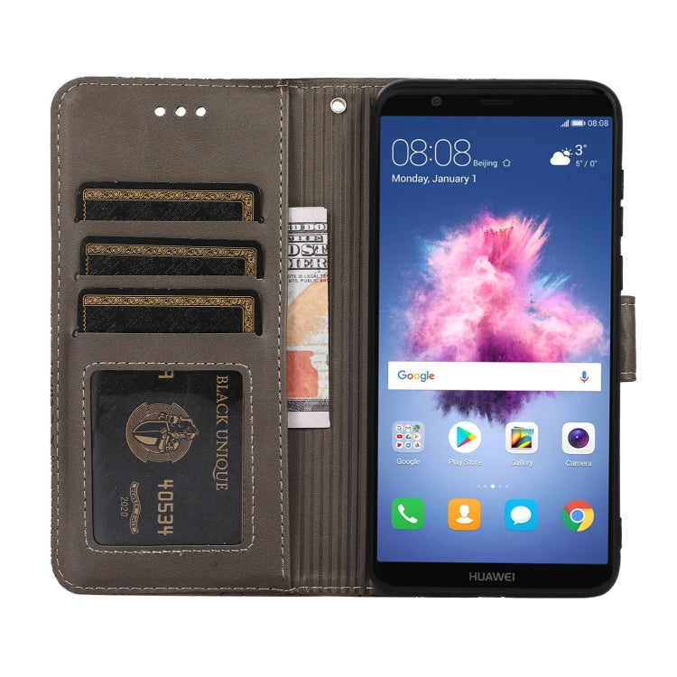 For Honor 7S Skin Feel Embossed Sunflower Horizontal Flip Leather Case with Holder & Card Slots & Wallet & Lanyard
