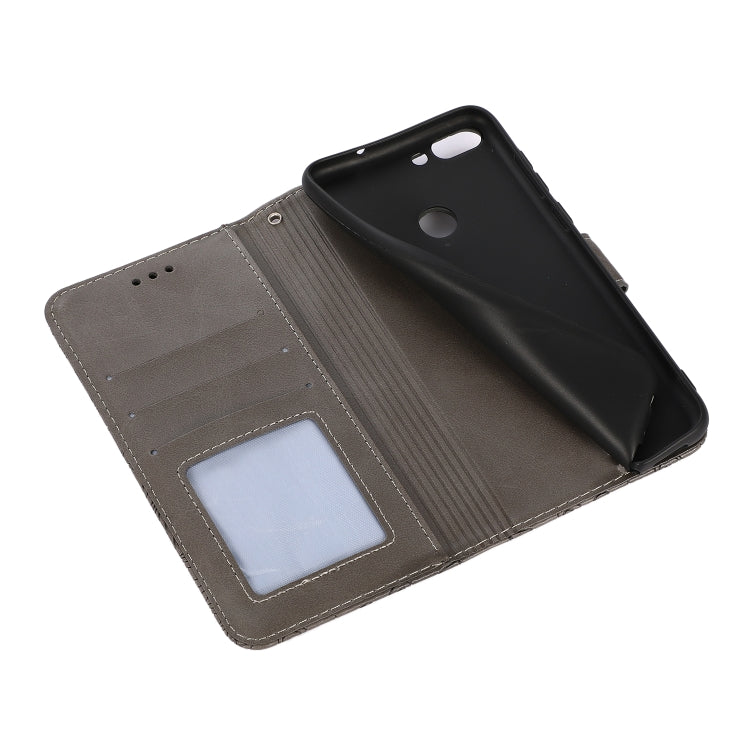 For Honor 7S Skin Feel Embossed Sunflower Horizontal Flip Leather Case with Holder & Card Slots & Wallet & Lanyard