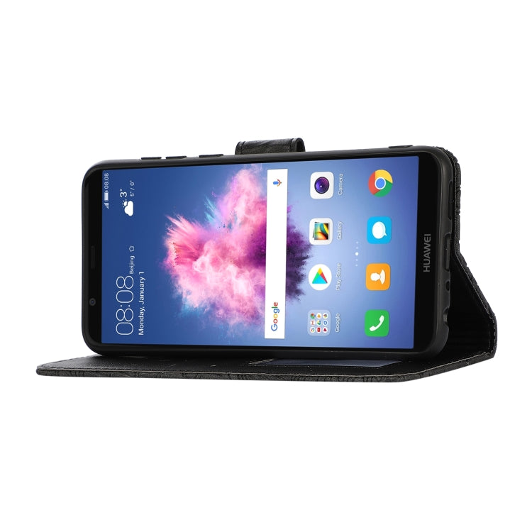 For Honor 7S Skin Feel Embossed Sunflower Horizontal Flip Leather Case with Holder & Card Slots & Wallet & Lanyard