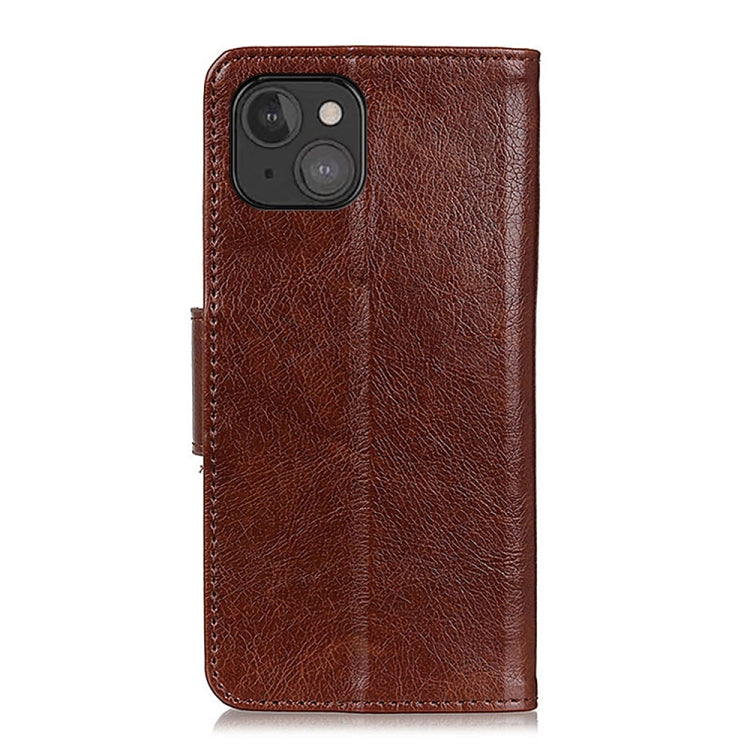 For iPhone 13 mini Nappa Texture Horizontal Flip Leather Case with Holder & Card Slots & Wallet