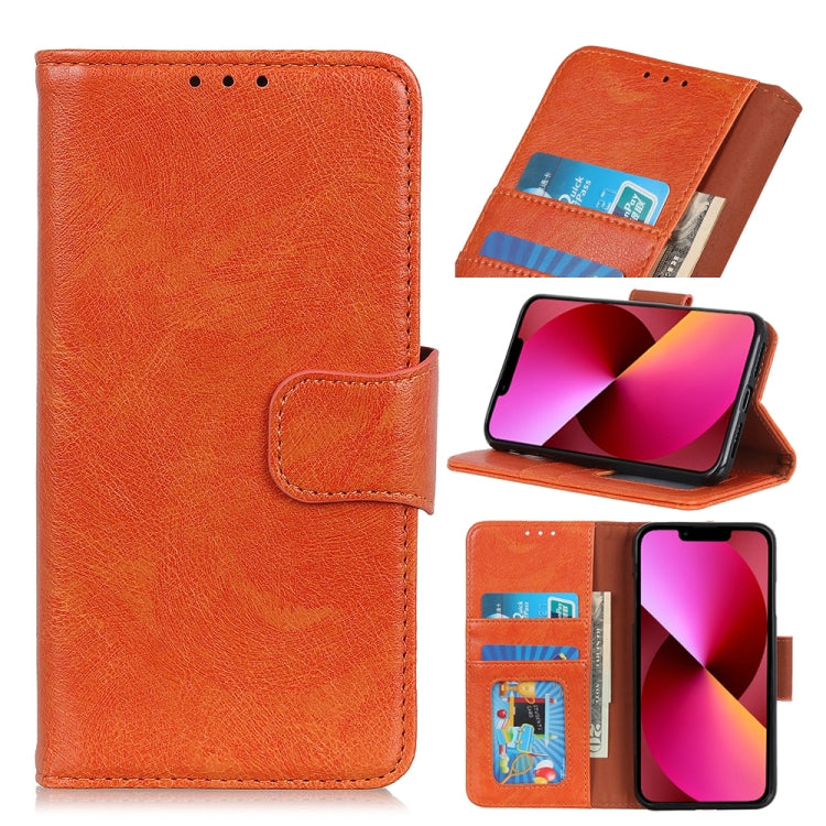 For iPhone 13 Nappa Texture Horizontal Flip Leather Case with Holder & Card Slots & Wallet