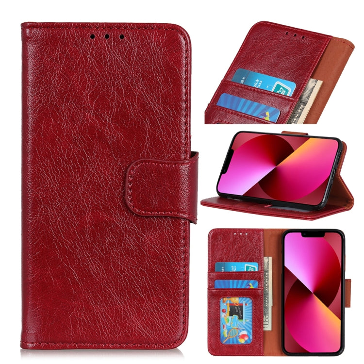 For iPhone 13 Nappa Texture Horizontal Flip Leather Case with Holder & Card Slots & Wallet