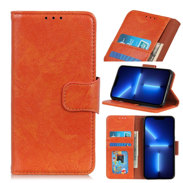 For iPhone 13 Pro Nappa Texture Horizontal Flip Leather Case with Holder & Card Slots & Wallet
