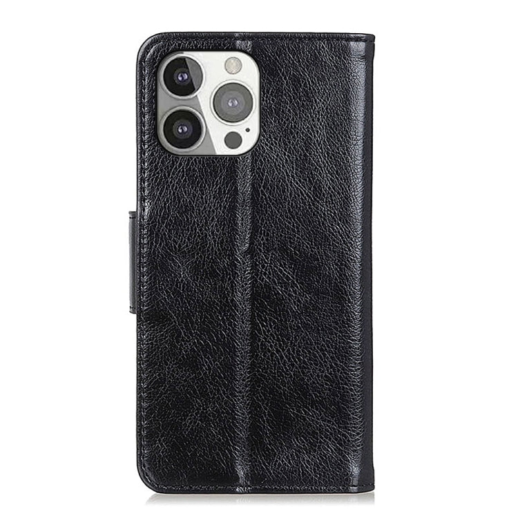 For iPhone 13 Pro Nappa Texture Horizontal Flip Leather Case with Holder & Card Slots & Wallet