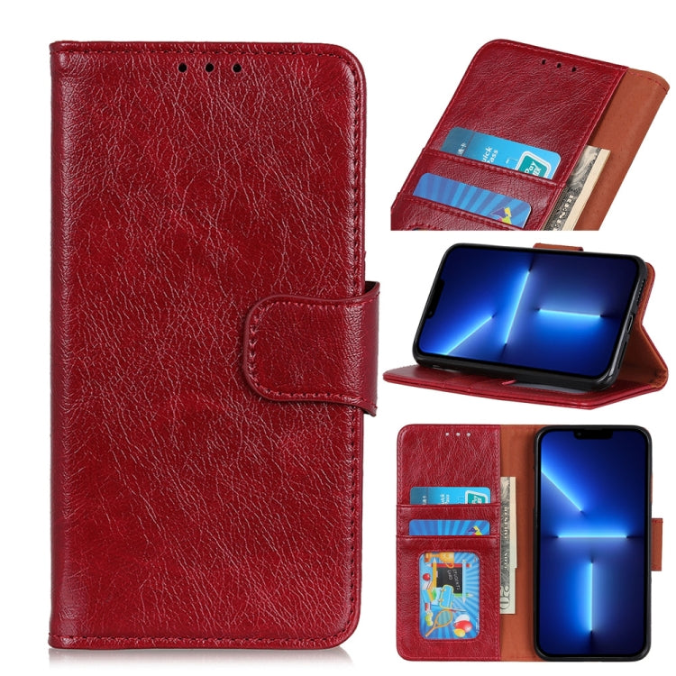 For iPhone 13 Pro Nappa Texture Horizontal Flip Leather Case with Holder & Card Slots & Wallet